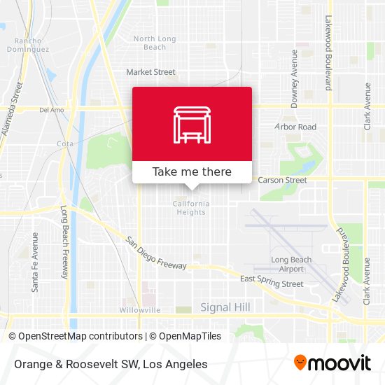 Mapa de Orange & Roosevelt SW