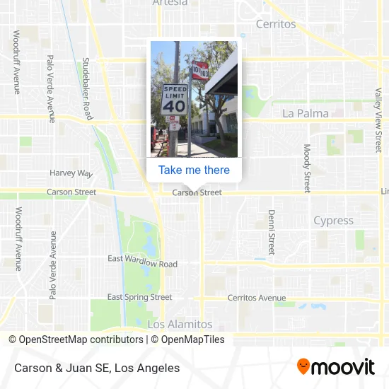 Carson & Juan SE map