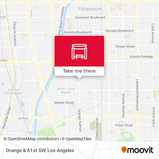 Orange & 61st SW map