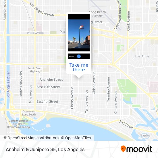 Mapa de Anaheim & Junipero SE