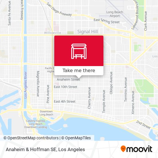 Mapa de Anaheim & Hoffman SE