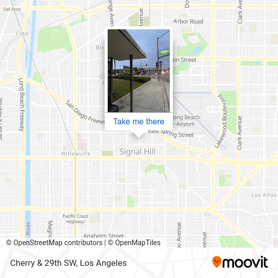 Cherry & 29th SW map