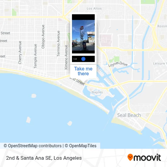 2nd & Santa Ana SE map