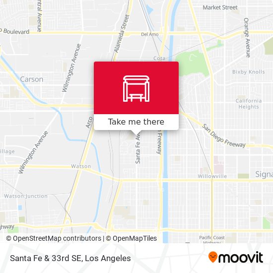 Mapa de Santa Fe & 33rd SE