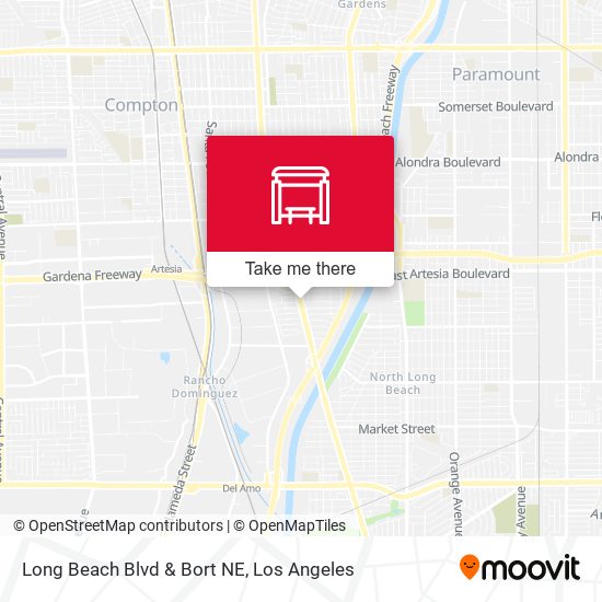 Long Beach Blvd & Bort NE map
