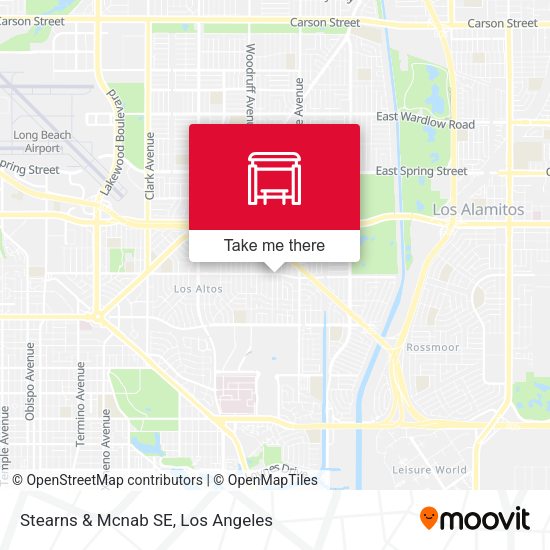 Stearns & Mcnab SE map
