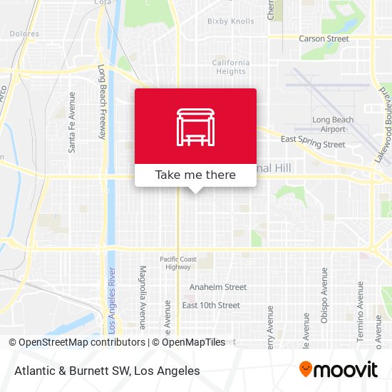 Atlantic & Burnett SW map