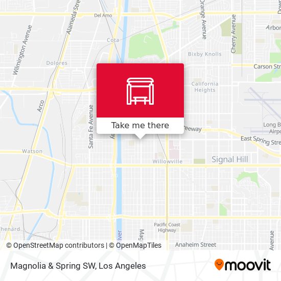 Mapa de Magnolia & Spring SW