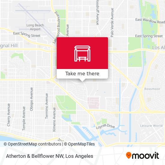 Mapa de Atherton & Bellflower NW