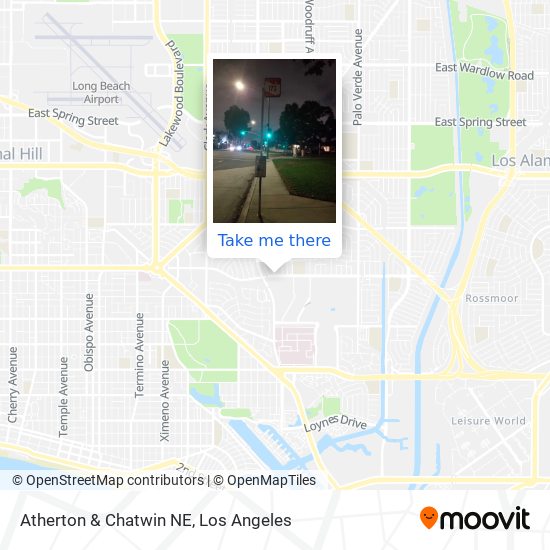 Atherton & Chatwin NE map