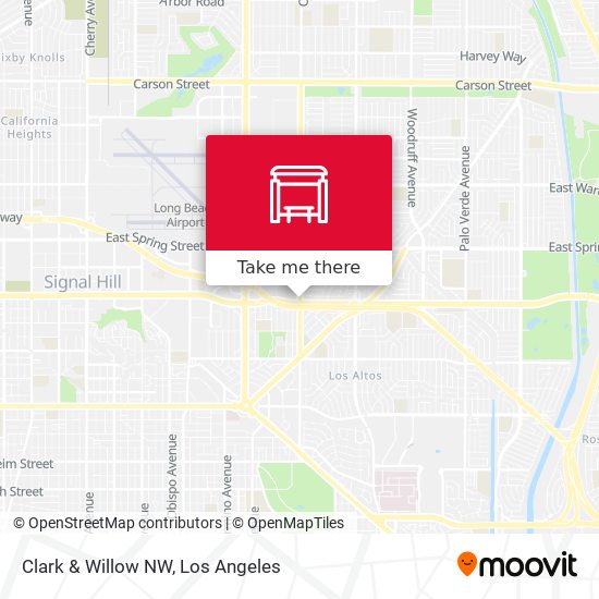 Mapa de Clark & Willow NW