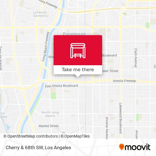 Mapa de Cherry & 68th SW