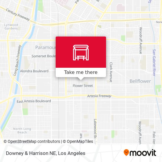 Mapa de Downey & Harrison NE