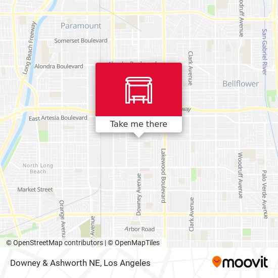 Mapa de Downey & Ashworth NE