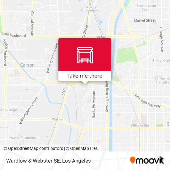 Wardlow & Webster SE map