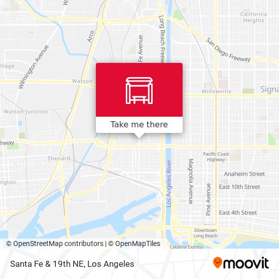 Mapa de Santa Fe & 19th NE
