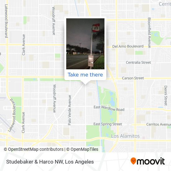 Studebaker & Harco NW map
