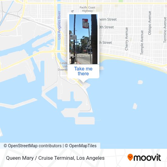 Mapa de Queen Mary / Cruise Terminal