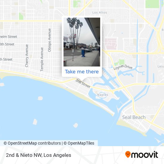 Mapa de 2nd & Nieto NW