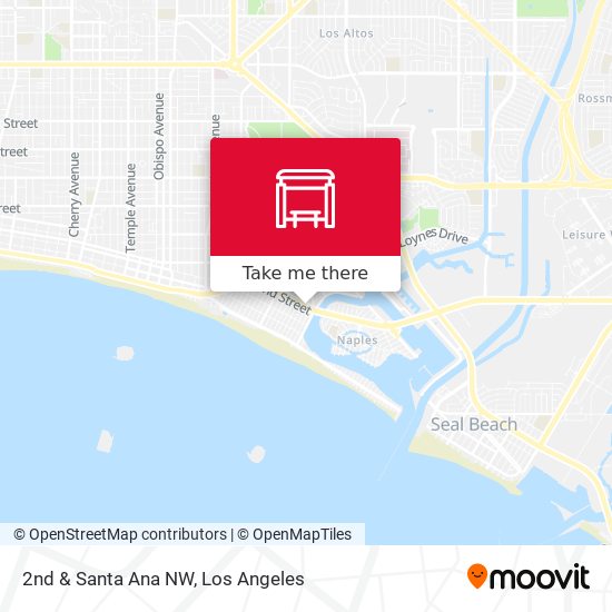 Mapa de 2nd & Santa Ana NW