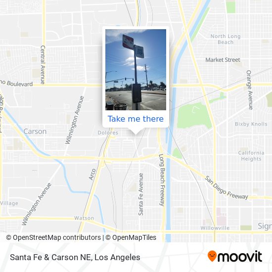 Mapa de Santa Fe & Carson NE
