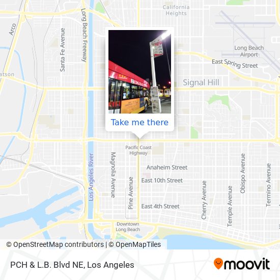 Mapa de PCH & L.B. Blvd NE