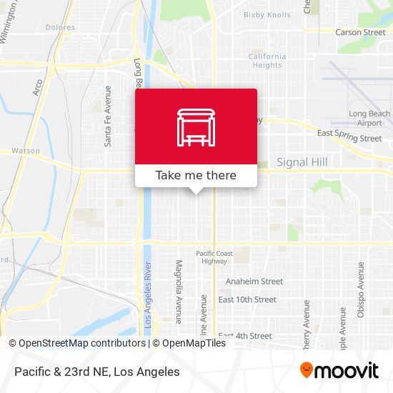 Mapa de Pacific & 23rd NE