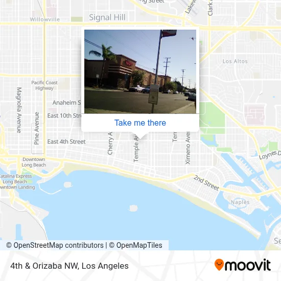 4th & Orizaba NW map