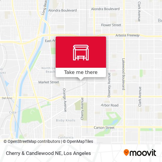 Mapa de Cherry & Candlewood NE
