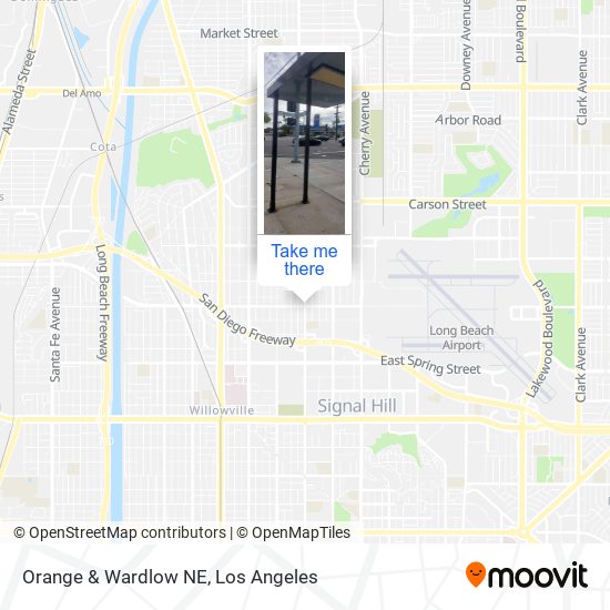 Mapa de Orange & Wardlow NE