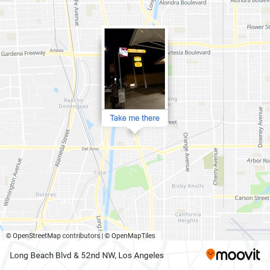 Mapa de Long Beach Blvd & 52nd NW