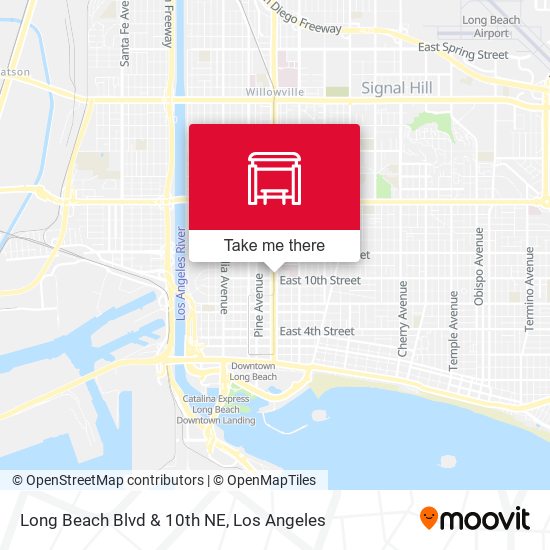 Mapa de Long Beach Blvd & 10th NE