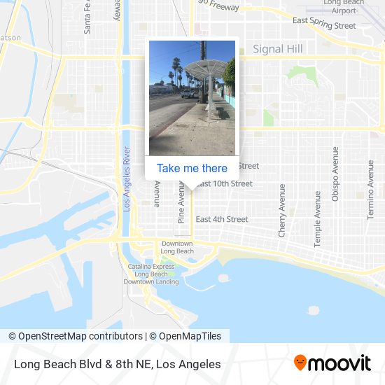 Mapa de Long Beach Blvd & 8th NE