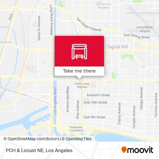 PCH & Locust NE map