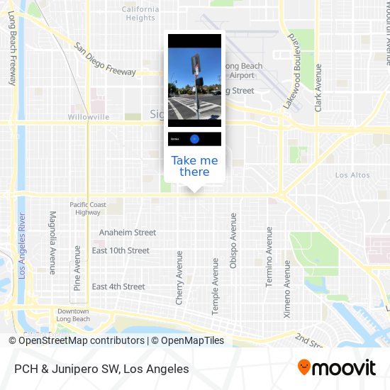 Mapa de PCH & Junipero SW