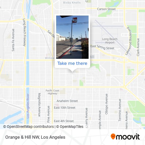 Mapa de Orange & Hill NW