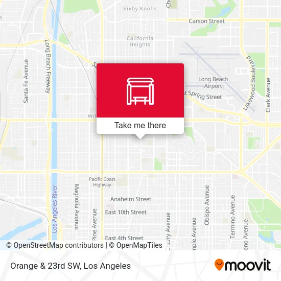 Orange & 23rd SW map