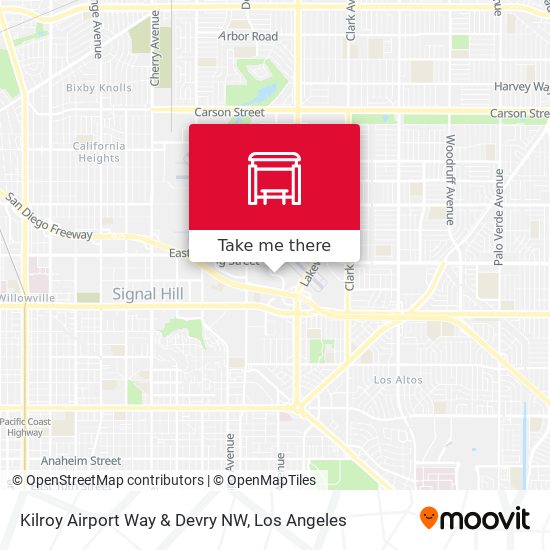 Mapa de Kilroy Airport Way & Devry NW