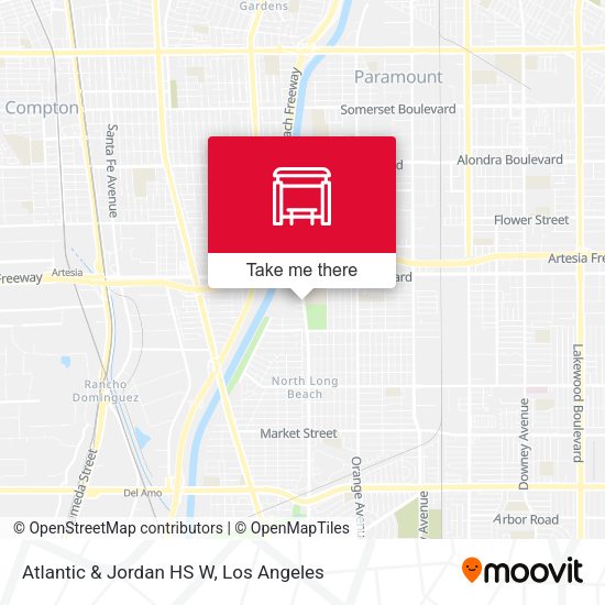 Mapa de Atlantic & Jordan HS W