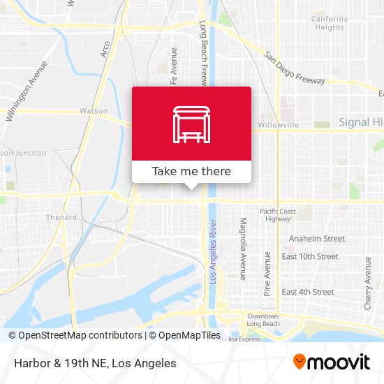 Mapa de Harbor & 19th NE