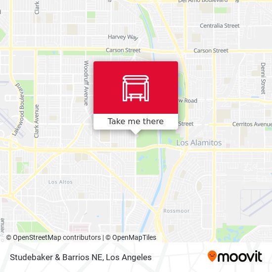 Studebaker & Barrios NE map