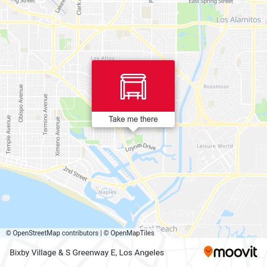 Mapa de Bixby Village & S Greenway E