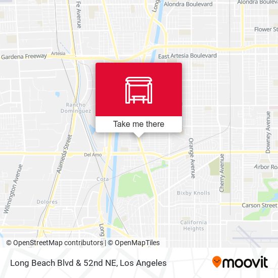 Long Beach Blvd & 52nd NE map