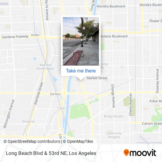 Long Beach Blvd & 53rd NE map