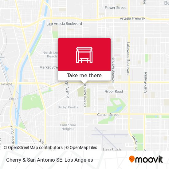 Mapa de Cherry & San Antonio SE