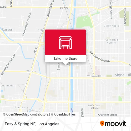Easy & Spring NE map