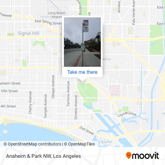 Mapa de Anaheim & Park NW