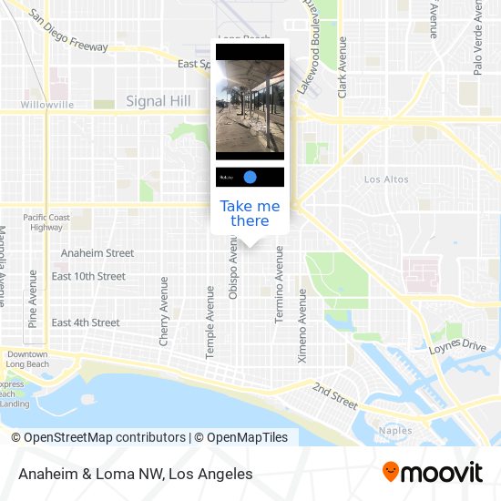 Mapa de Anaheim & Loma NW