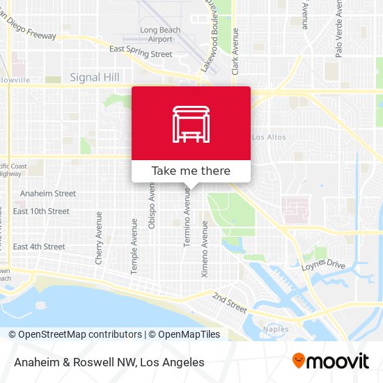 Mapa de Anaheim & Roswell NW