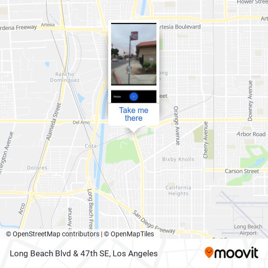 Long Beach Blvd & 47th SE map